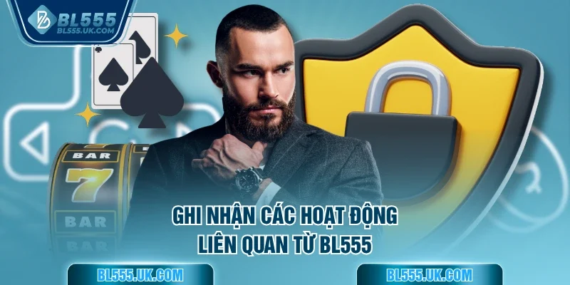 Ghi nhận các hoạt động liên quan từ BL555