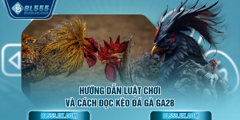 Hướng dẫn luật chơi và cách đọc kèo Đá gà GA28